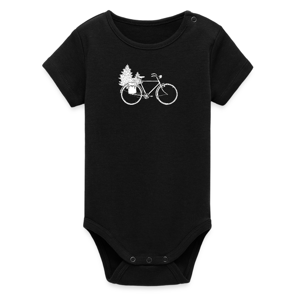 Stanley/Stella Baby Bio Kurzarm-Body - Schwarz